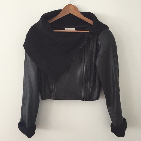 Black Leather Jacket - Picture 1 of 16